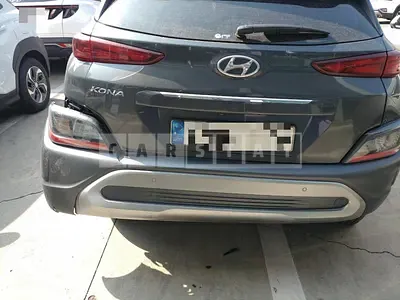 Photo 1 of 9: 2021 Hyundai Kona Gasoline, VIN KMHK3813GMU689698 — Korean insurance auction