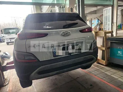 Photo 1 of 17: 2021 Hyundai Kona Hybrid, VIN KMHK281EGMU055813 — Korean insurance auction