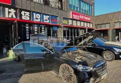 Photo 1 of 4: 2022 Mercedes-Benz Chimbenz S400 d 4Matic, VIN W1K6F3DB1NA096332 — Korean insurance auction