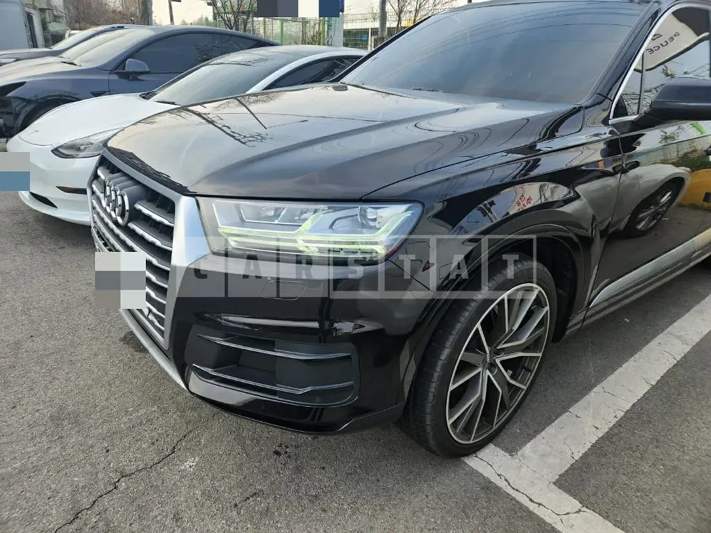 Photo 2 of 30: 2019 Audi Q7 45 TFSI quattro, VIN WAUZZZ4MXKD042408 — Korean insurance auction