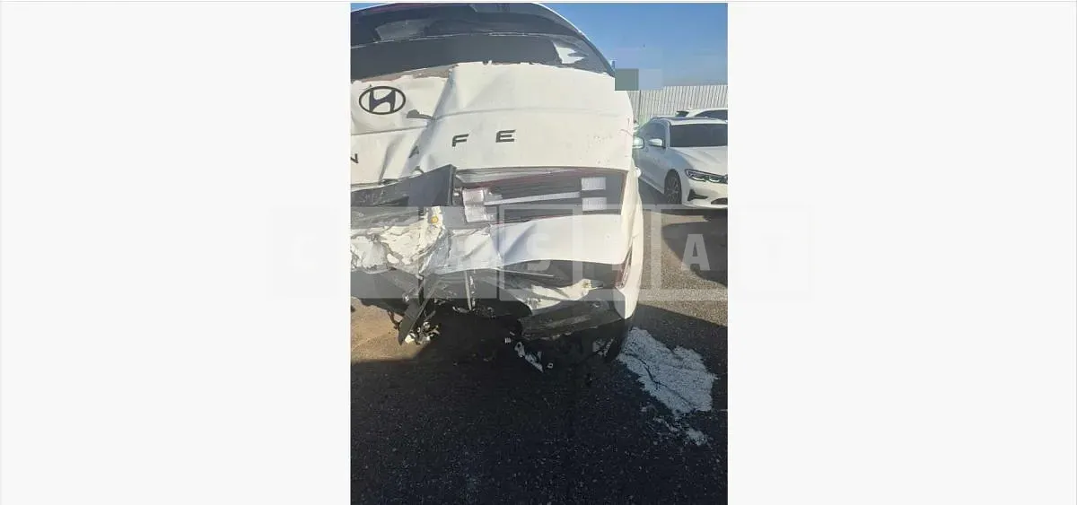 Photo 2 of 8: 2023 Hyundai Santa Fe MX5 Hybrid — Korean insurance auction