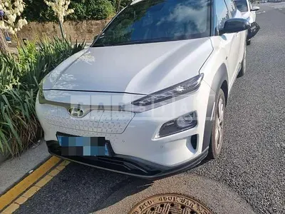 Photo 1 of 7: 2019 Hyundai Kona Electric, VIN KMHK381GFKU026901 — Korean insurance auction