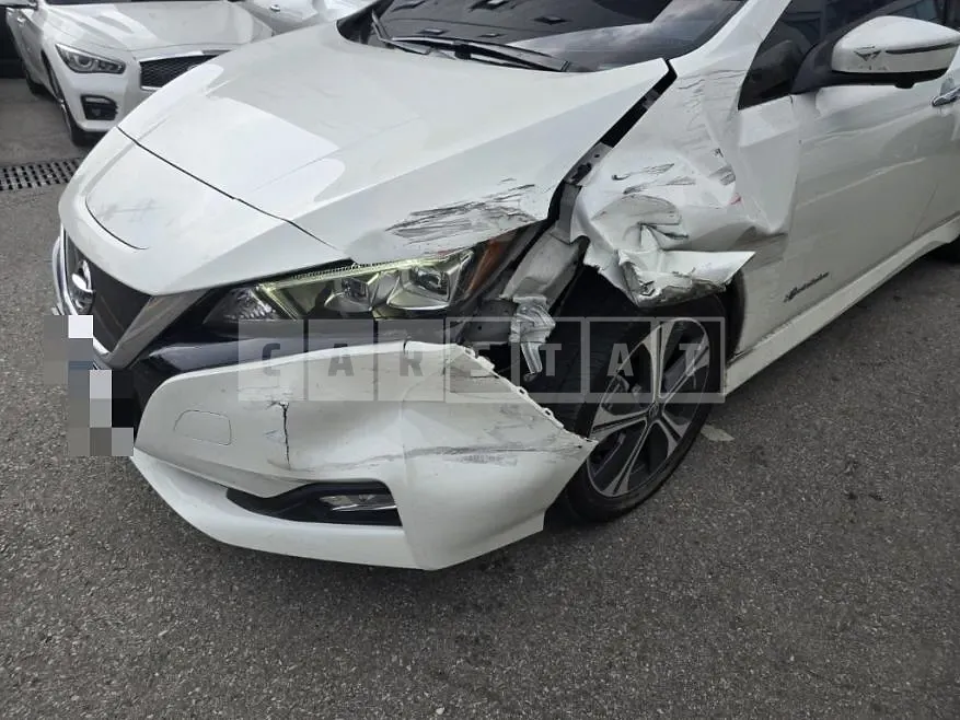 Photo 2 of 55: 2019 Nissan Leaf — Korean insurance auction
