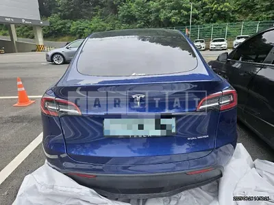 Photo 1 of 23: 2021 Tesla Model Y Long Range — Korean insurance auction