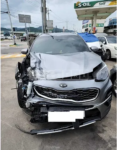 Photo 1 of 15: 2020 Kia Sportage — Korean insurance auction