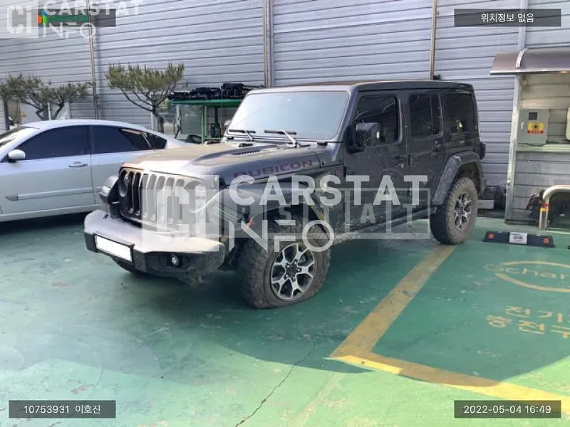 Photo 2 of 17: 2020 Jeep Zip Wrangler Rubicon, VIN 1C4HJXFN0KW575923 — Korean insurance auction
