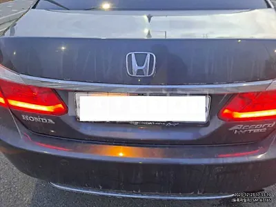 Photo 1 of 6: 2015 Honda Accord 2.4, VIN 1HGCR2680FA510804 — Korean insurance auction