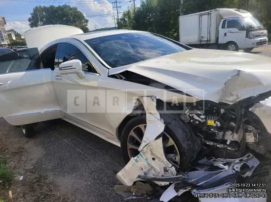 Photo 2 of 9: 2017 Mercedes-Benz CLS250d 4Matic, VIN WDDLJ9HB3HA199352 — Korean insurance auction