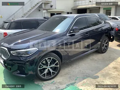 Photo 1 of 8: 2021 BMW X6 xDrive 30d, VIN WBAGT8107N9J18632 — Korean insurance auction