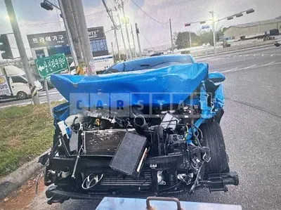 Photo 1 of 4: 2018 Hyundai Kona, VIN KMHK4815GJU035367 — Korean insurance auction