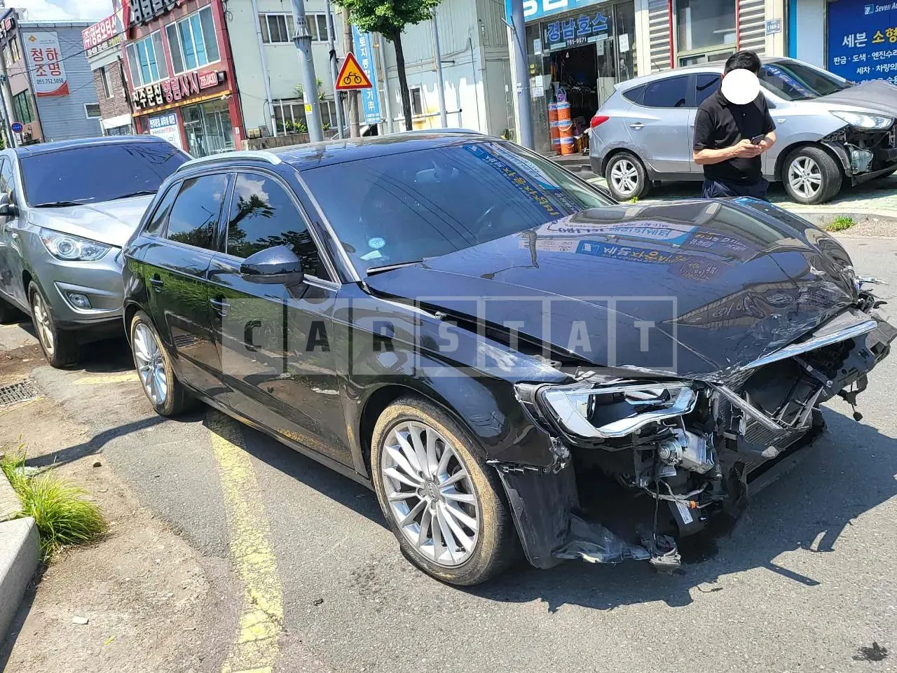 Photo 2 of 22: 2015 Audi A3 Sportback 35 TDI, VIN WAUZZZ8V2FA165579 — Korean insurance auction