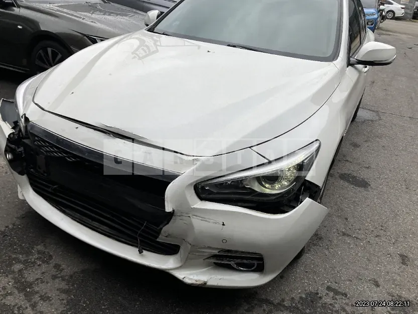 Photo 2 of 5: 2016 Infiniti Q50 2.2d, VIN JNKDV71E1GM552159 — Korean insurance auction