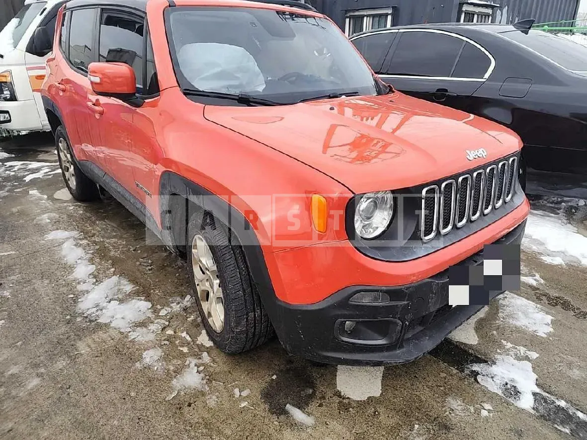 Photo 2 of 8: 2016 Jeep Zip Renegade, VIN 1C4BU0000GPD13206 — Korean insurance auction