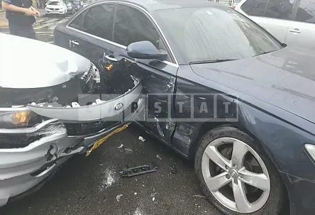 Photo 2 of 9: 2015 Audi A6 35 TDI, VIN WAUZZZ4G9FN031796 — Korean insurance auction