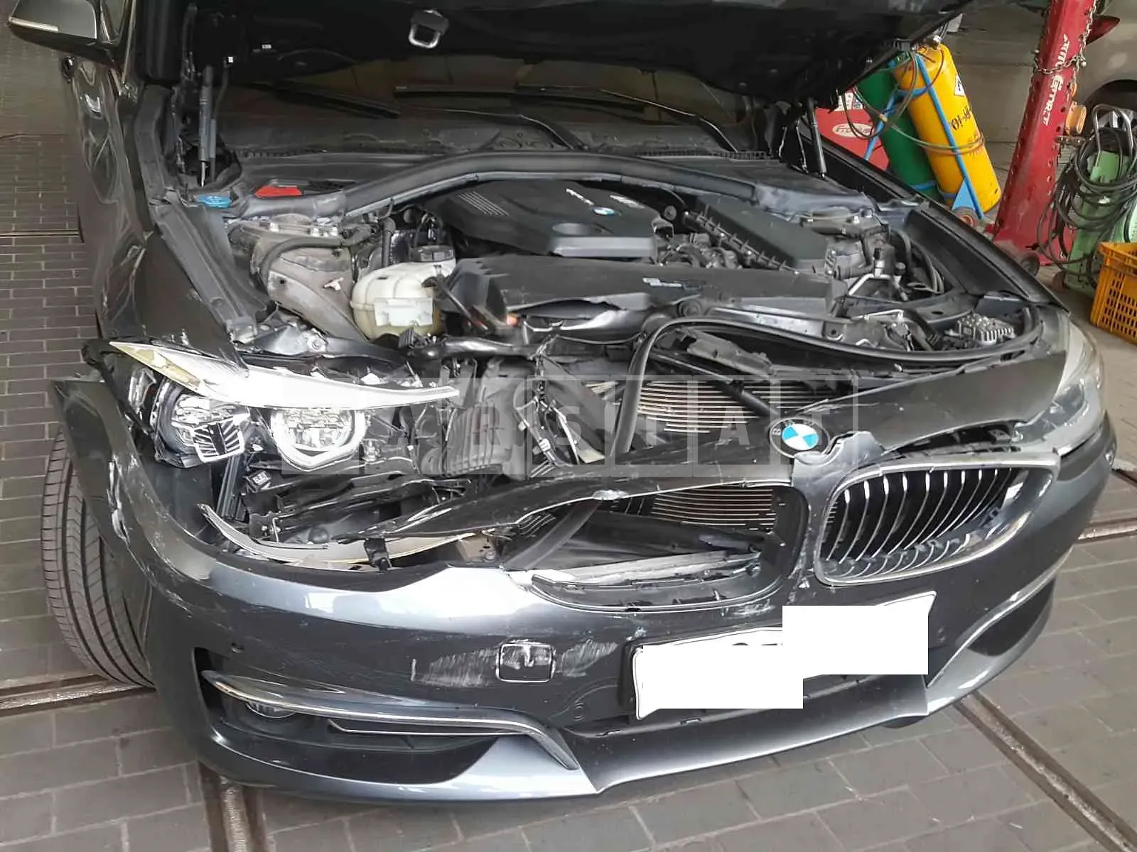 Photo 2 of 9: 2019 BMW 320d GranTurismo, VIN WBA8T3104KGB25913 — Korean insurance auction