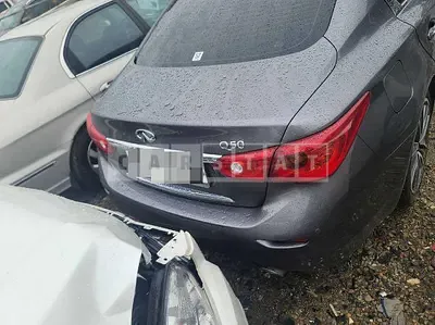 Photo 1 of 9: 2015 Infiniti Q50 2.2d — Korean insurance auction