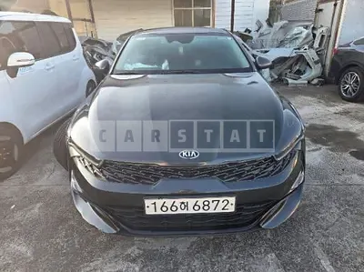 Photo 1 of 22: 2021 Kia K5, VIN KNAG141ABMA088928 — Korean insurance auction