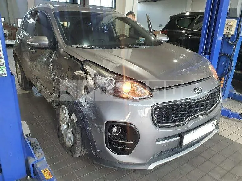 Photo 2 of 27: 2015 Kia Sportage, VIN KNAPM813DGK005152 — Korean insurance auction