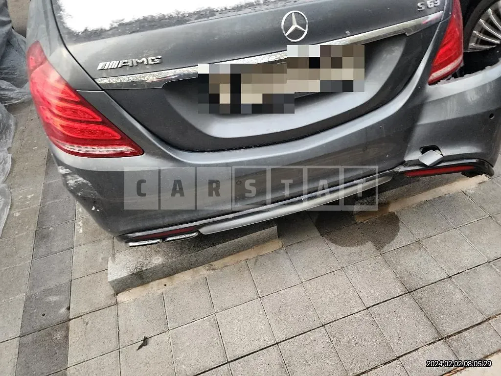 Photo 2 of 166: 2017 Mercedes-Benz S63 4Matic L, VIN WDDUG7JBXHA327846 — Korean insurance auction