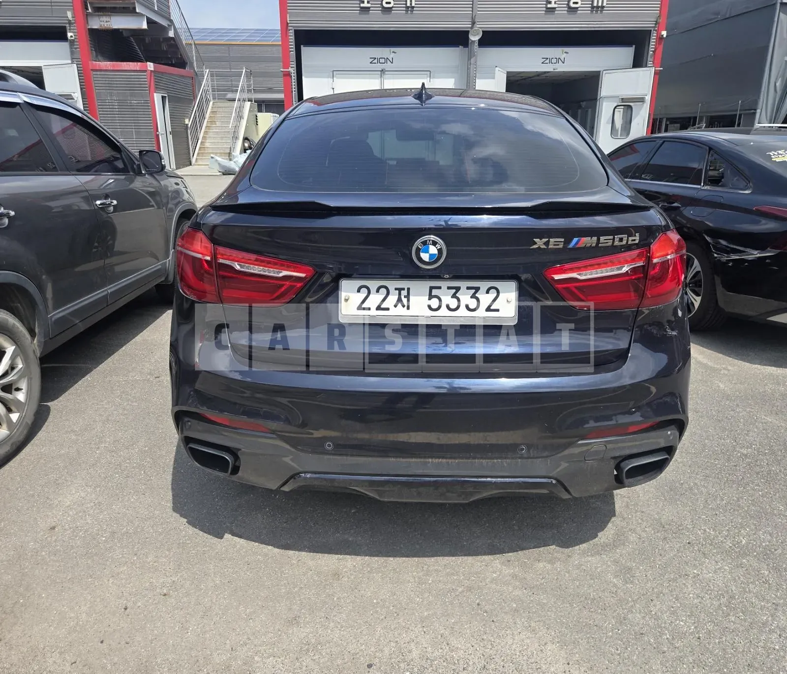 Photo 2 of 7: 2015 BMW X6 M50d — Korean insurance auction