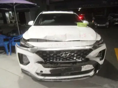 Photo 1 of 18: 2020 Hyundai Santa Fe TM, VIN KMHS281BBLU238640 — Korean insurance auction
