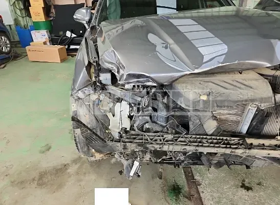 Photo 2 of 30: 2020 Hyundai Santa Fe, VIN KMHS281BBLU285246 — Korean insurance auction