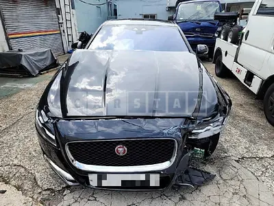 Photo 1 of 21: 2017 Jaguar XF 20d — Korean insurance auction