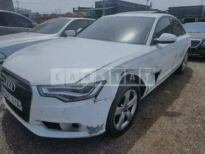 Photo 1 of 9: 2015 Audi A6 35 TDI, VIN WAUZZZ4G4FN010192 — Korean insurance auction