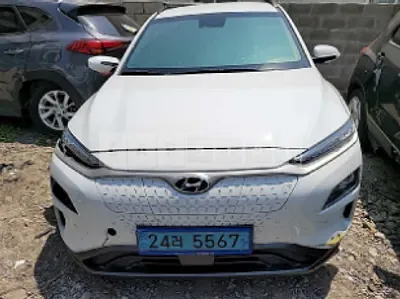 Photo 1 of 21: 2019 Hyundai Kona Electric, VIN KMHK381GFKU036894 — Korean insurance auction