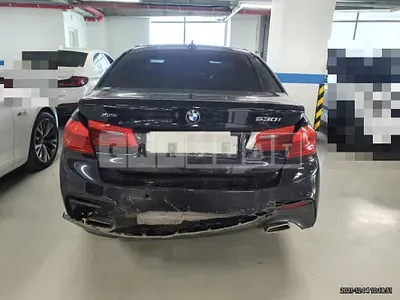 Photo 1 of 8: 2018 BMW 530i xDrive, VIN WBAJD9105JWC11950 — Korean insurance auction