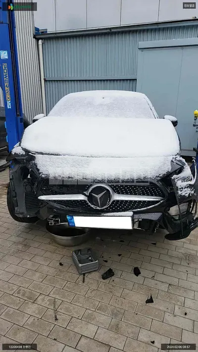 Photo 1 of 14: 2023 Mercedes-Benz CLA 250 4Matic, VIN W1K5J4HB0PN371890 — Korean insurance auction