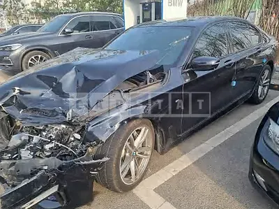 Photo 1 of 14: 2016 BMW 740d xDrive, VIN WBA7C610XGG581559 — Korean insurance auction