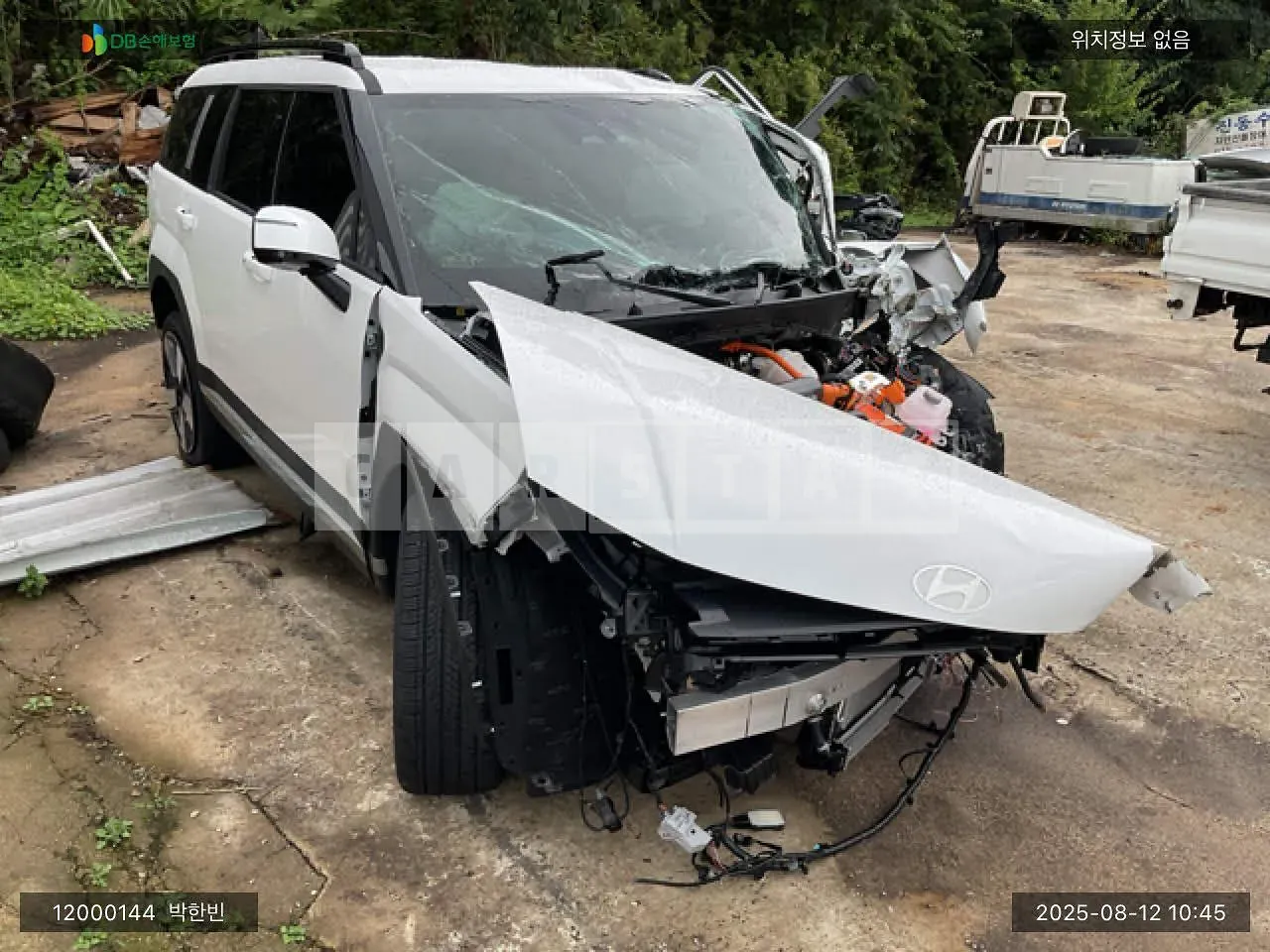 Photo 2 of 21: 2025 Hyundai Santa Fe Hybrid, VIN KMHP3811BSU129538 — Korean insurance auction