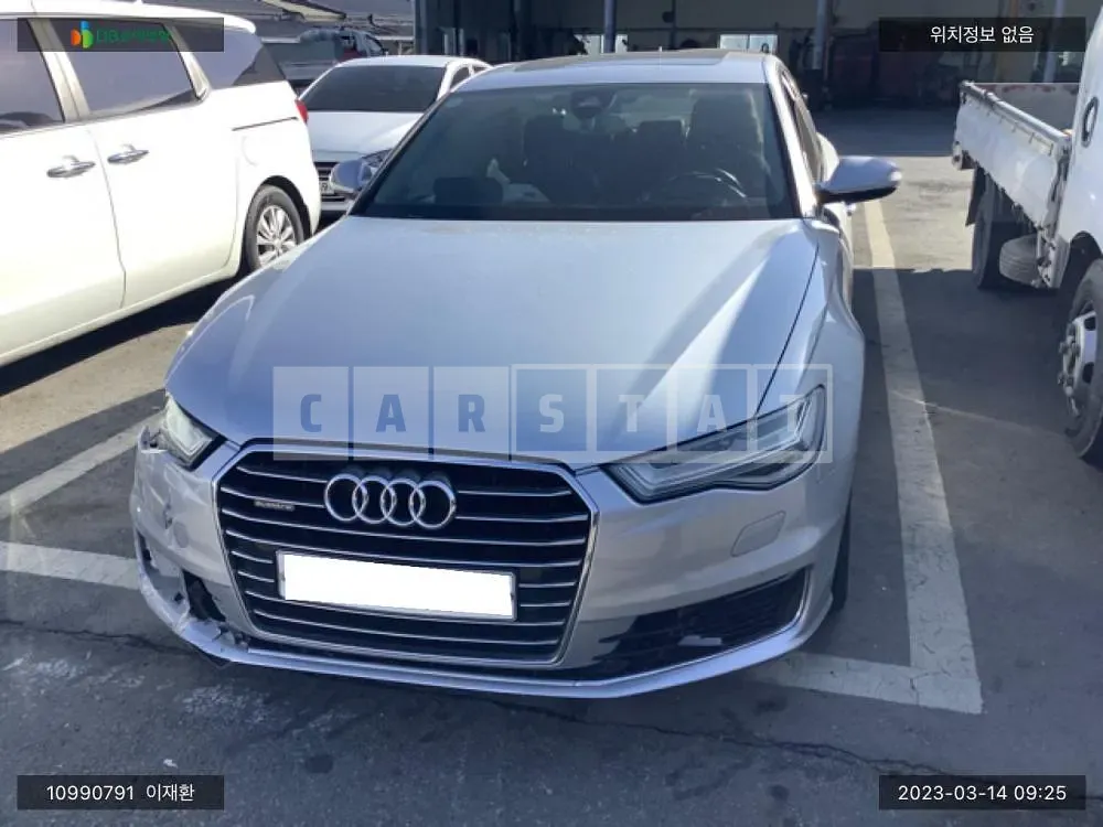 Photo 2 of 11: 2015 Audi A6 40 TDI quattro, VIN WAUZZZ4G5GN049102 — Korean insurance auction