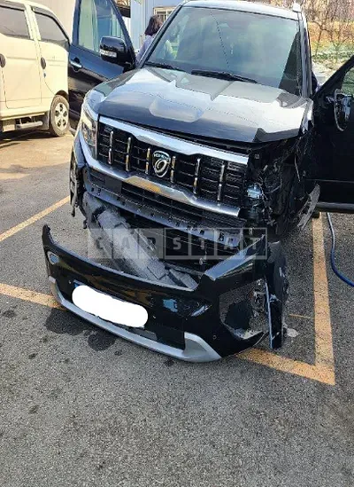 Photo 1 of 18: 2021 Kia Mojave, VIN KNAKN814DMA211449 — Korean insurance auction