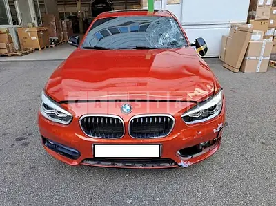 Photo 1 of 23: 2017 BMW 118d, VIN WBA1S5107HV809615 — Korean insurance auction