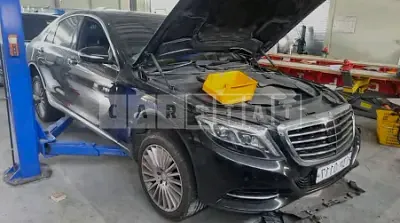 Photo 1 of 9: 2016 Mercedes-Benz S350d 4Matic, VIN WDDUF3DB4GA229336 — Korean insurance auction