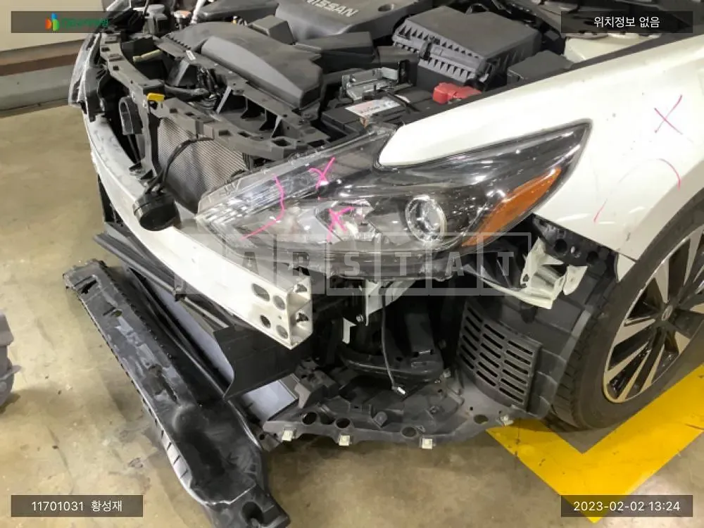 Photo 2 of 12: 2018 Nissan Altima 2.5, VIN 1N4AL3AP3JC180668 — Korean insurance auction