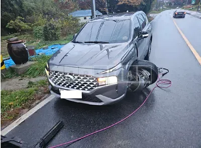 Photo 1 of 25: 2021 Hyundai Santa Fe — Korean insurance auction