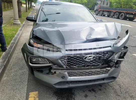 Photo 2 of 9: 2020 Hyundai Kona, VIN KMHK381EGLU016086 — Korean insurance auction