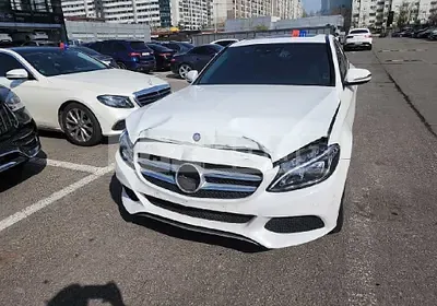 Photo 1 of 15: 2016 Mercedes-Benz C 220d, VIN WDDWF0EB6GR172130 — Korean insurance auction