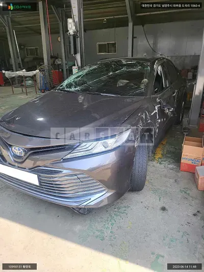 Photo 1 of 16: 2018 Toyota Camry Hybrid, VIN JTNB21HK2K3021699 — Korean insurance auction