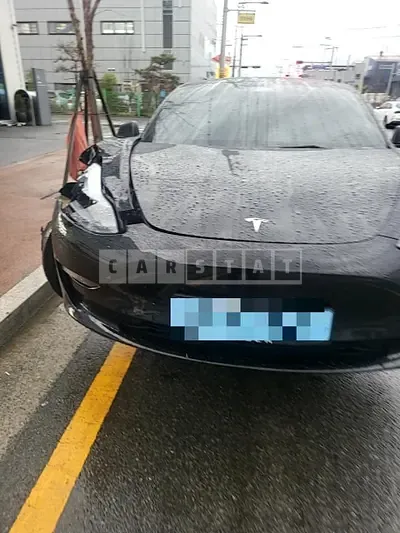 Photo 1 of 38: 2022 Tesla Model 3 Long Range, VIN 5YJ3E1EB6NF228740 — Korean insurance auction