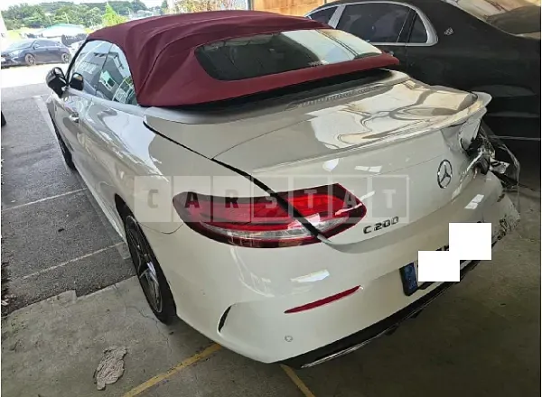 Photo 2 of 12: 2022 Mercedes-Benz C 200 Cabriolet — Korean insurance auction