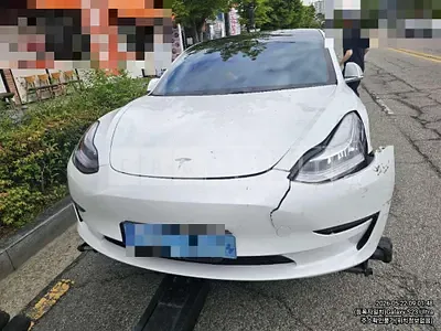 Photo 1 of 7: 2020 Tesla Model 3 Long Range — Korean insurance auction