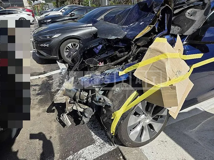 Photo 2 of 9: 2024 Tesla Model Y RWD — Korean insurance auction