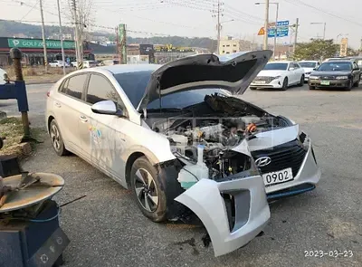 Photo 1 of 22: 2016 Hyundai Modern Ionic, VIN KMHC751CGGU003937 — Korean insurance auction
