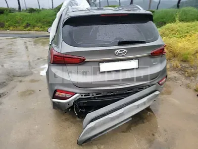 Photo 1 of 12: 2020 Hyundai Santa Fe, VIN KMHS381BDLU227154 — Korean insurance auction
