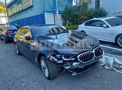 Photo 1 of 20: 2021 BMW 530i, VIN WBA71BH05MWX02312 — Korean insurance auction