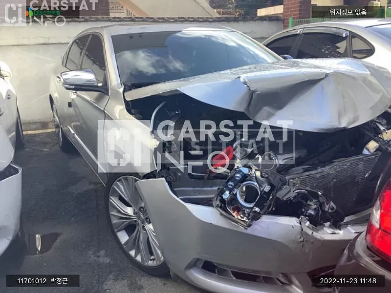 Photo 2 of 26: 2015 Chevrolet Impala, VIN 1G1155SA9GU102319 — Korean insurance auction